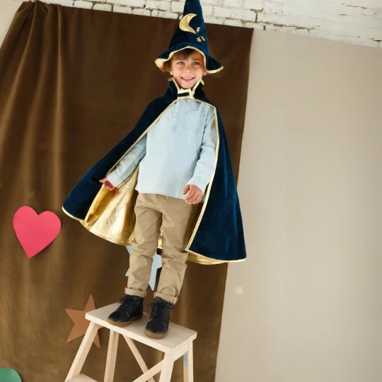 Chaussures premiers pas Aristide bleu marine