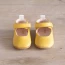 Chaussons bébé Violette jaune
