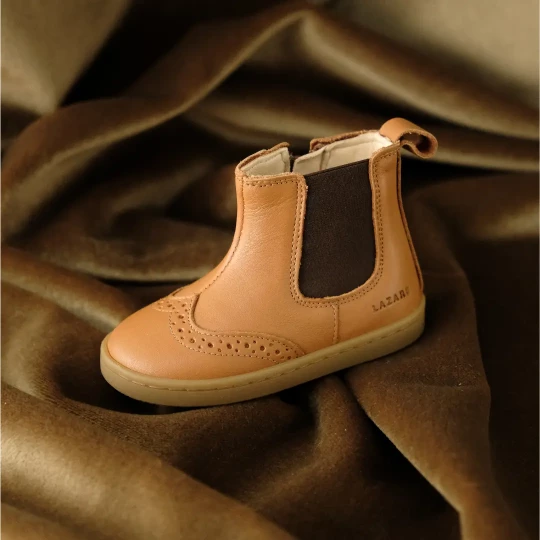 Chaussures premiers pas Axelle marron - chocolat