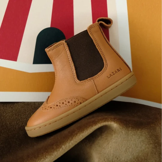 Chaussures premiers pas Axelle marron - chocolat