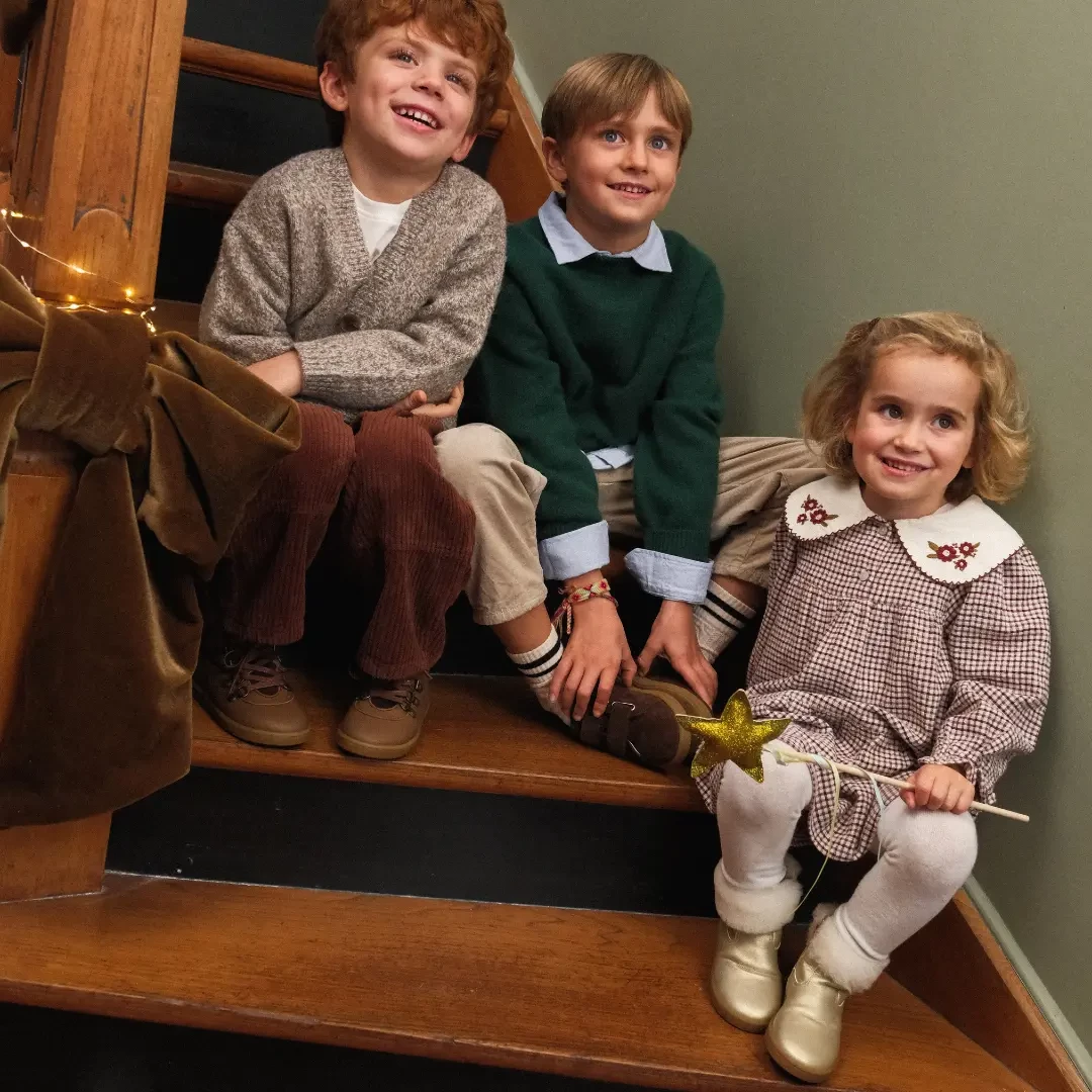 Chaussures premiers pas Capucine Doré