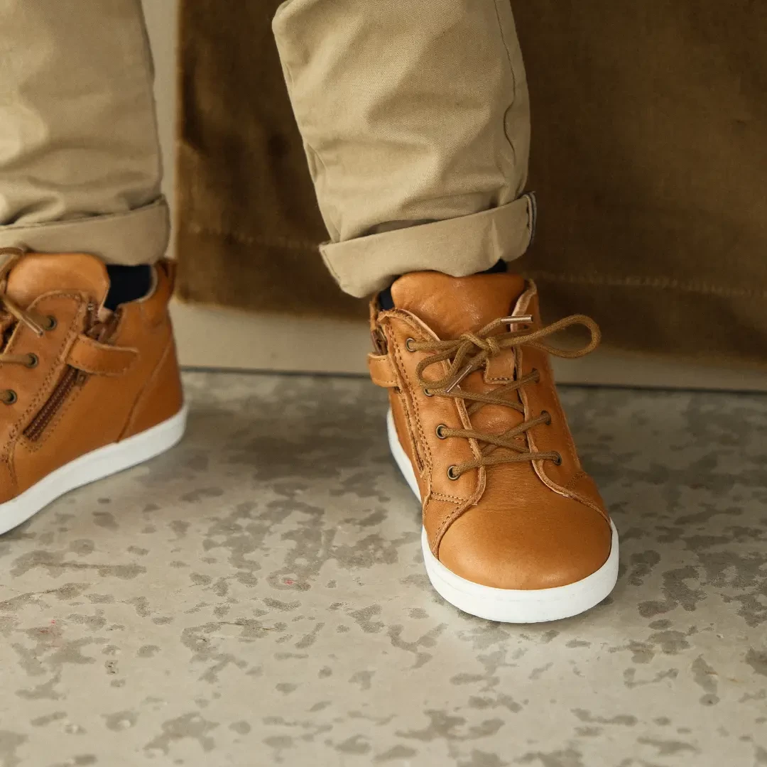 Chaussures premiers pas Auguste marron