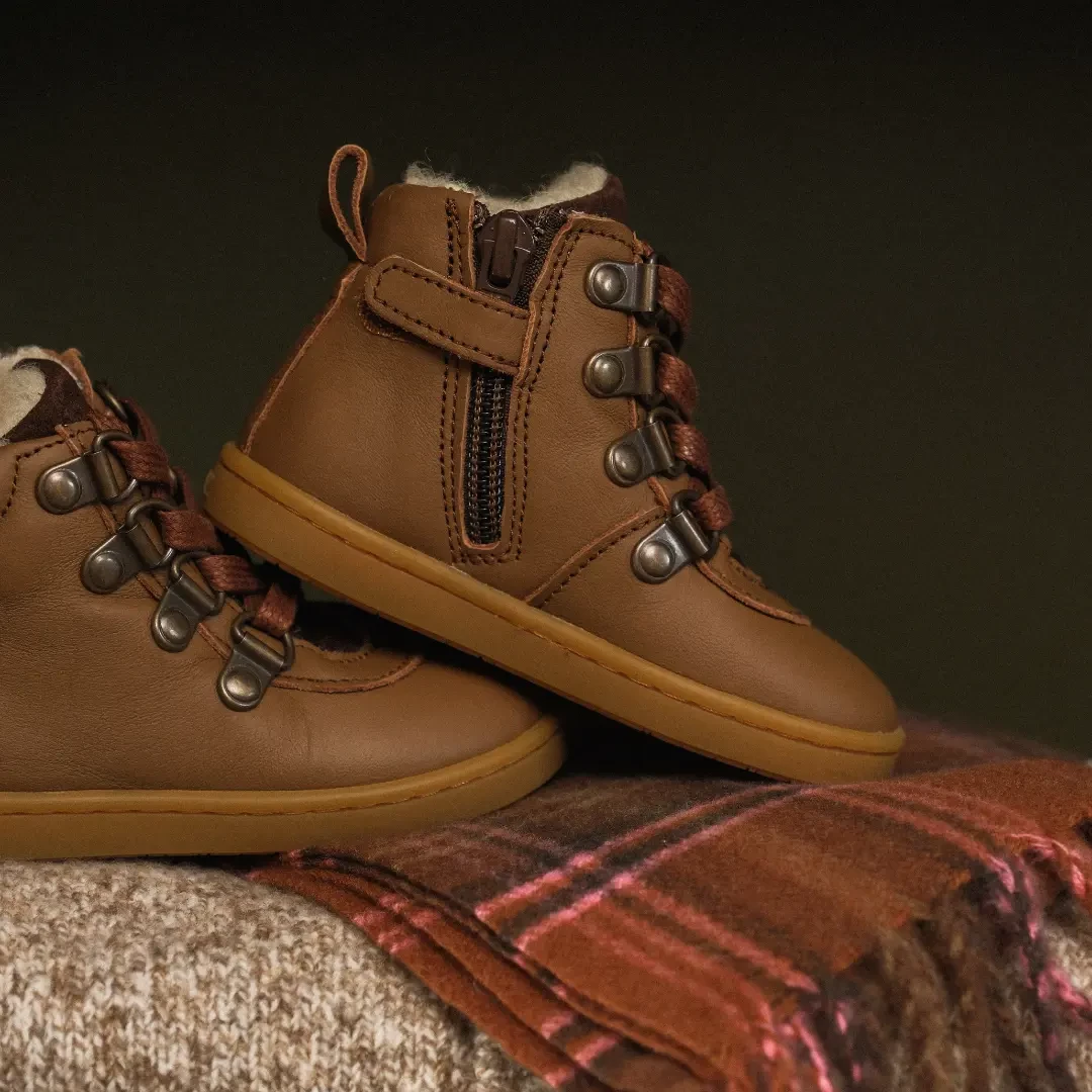 Chaussures premiers pas Clara taupe