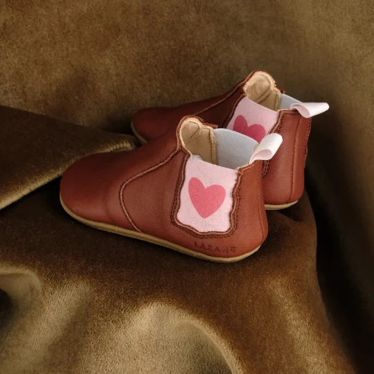 Chaussons bébé Oscar Coeur