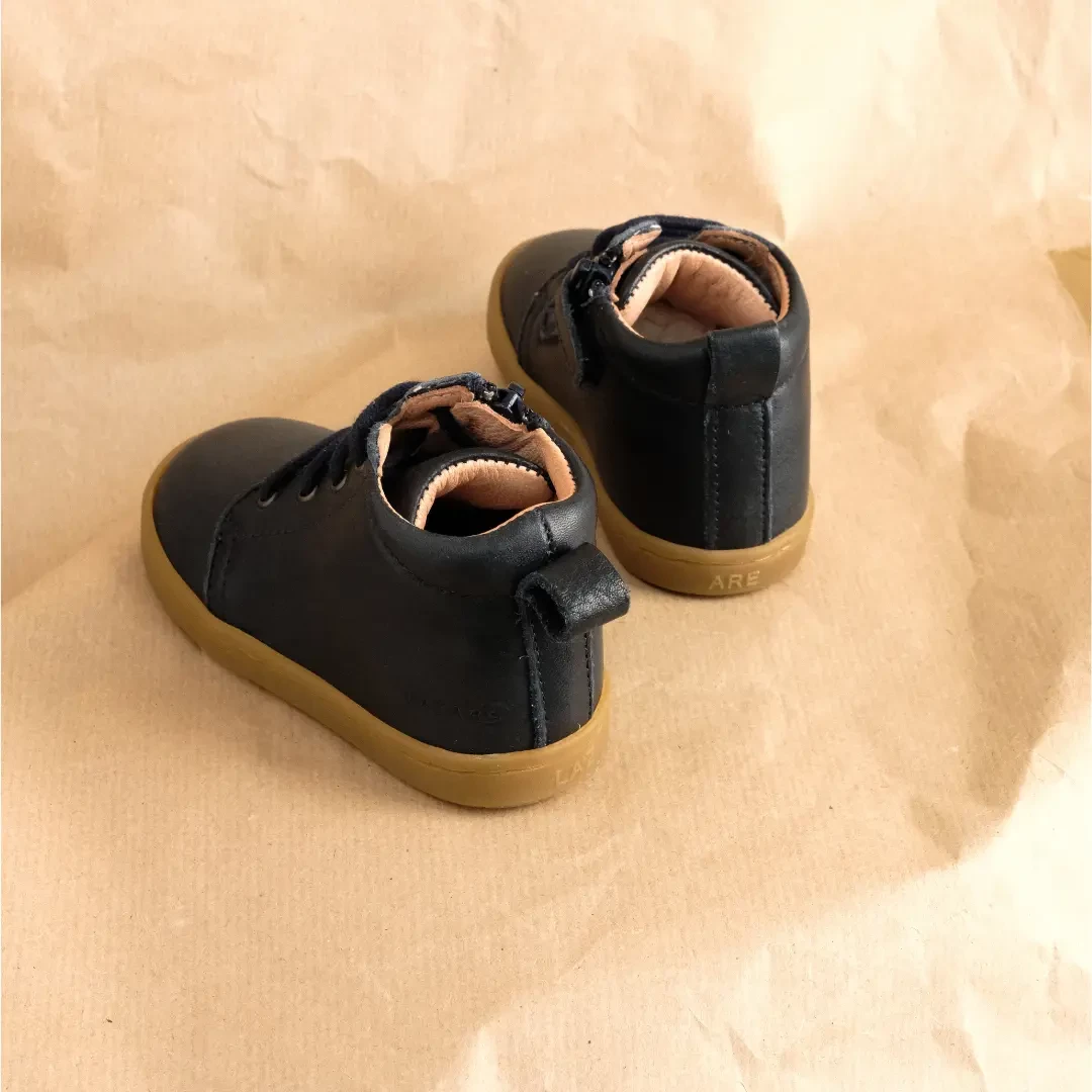 Chaussures premiers pas Aristide bleu marine