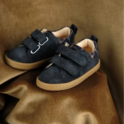 Chaussures premiers pas Mahaut Bleu nuit