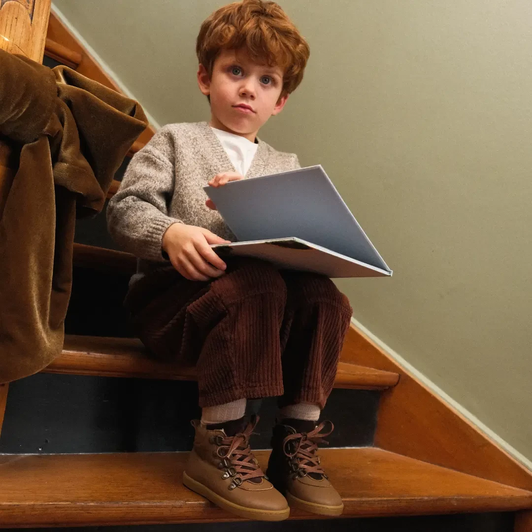 Chaussures premiers pas Clara taupe