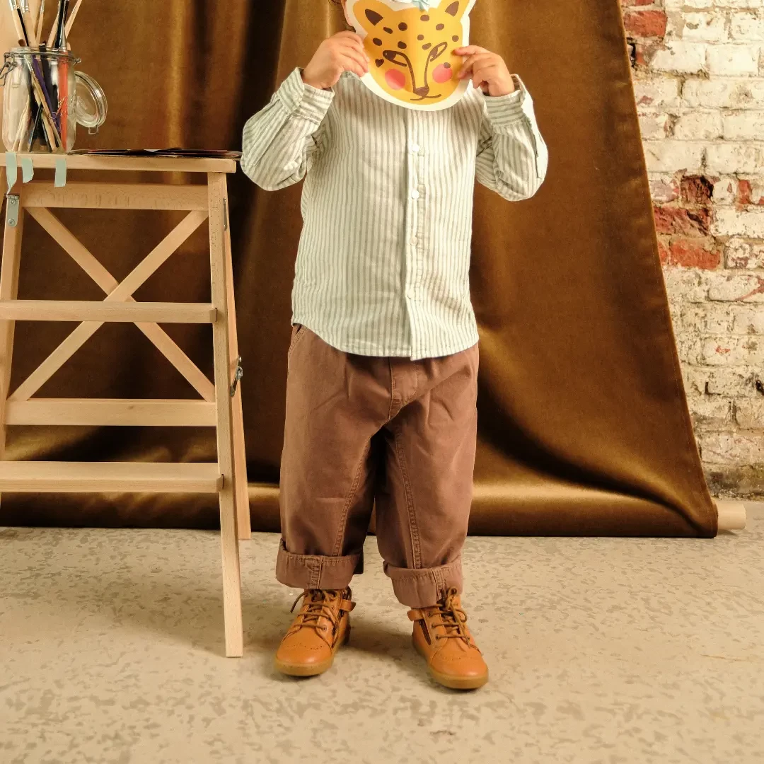 Chaussures premiers pas Alphonse marron