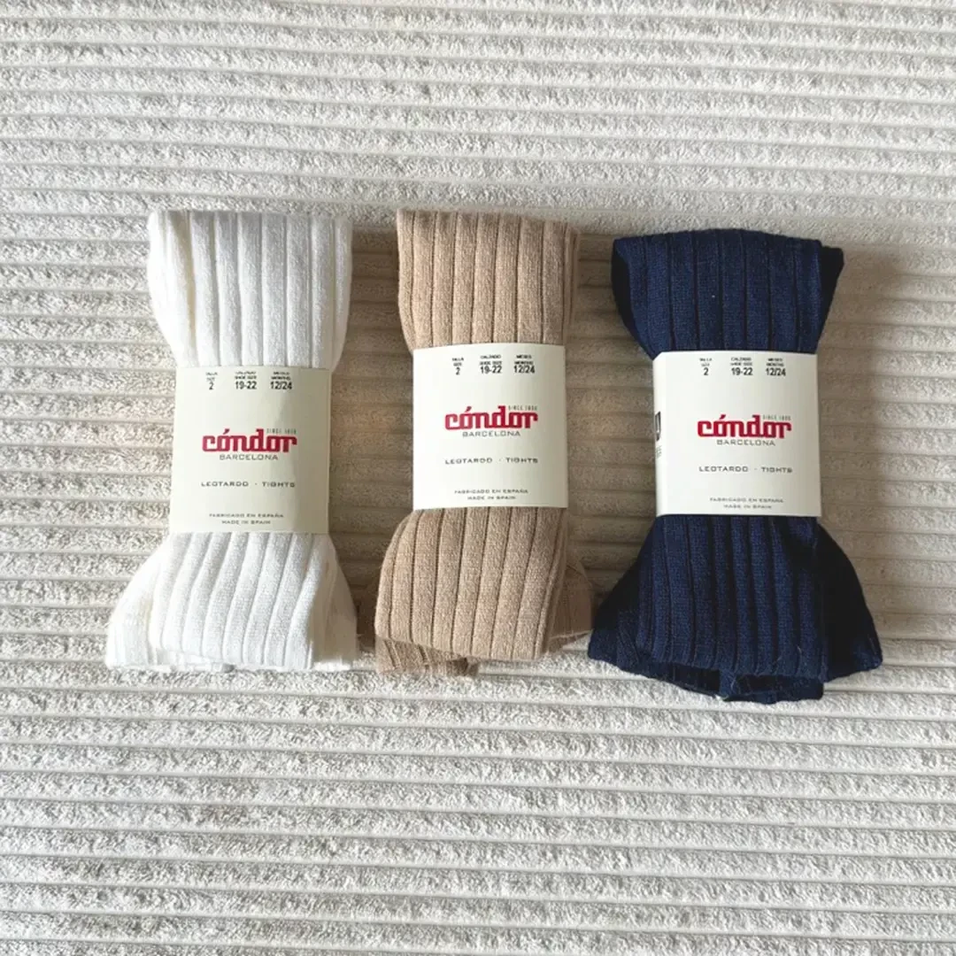 Trio de collants en laine mérinos Condor