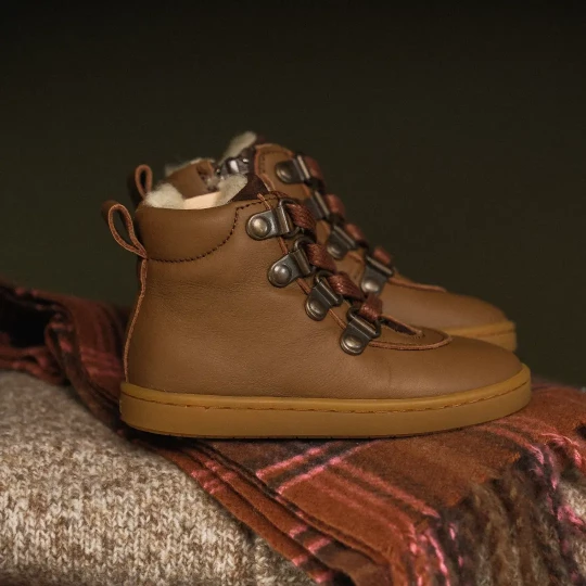 Chaussures premiers pas Clara taupe