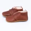 Chaussons bébé Colombe noisette - vieux-rose