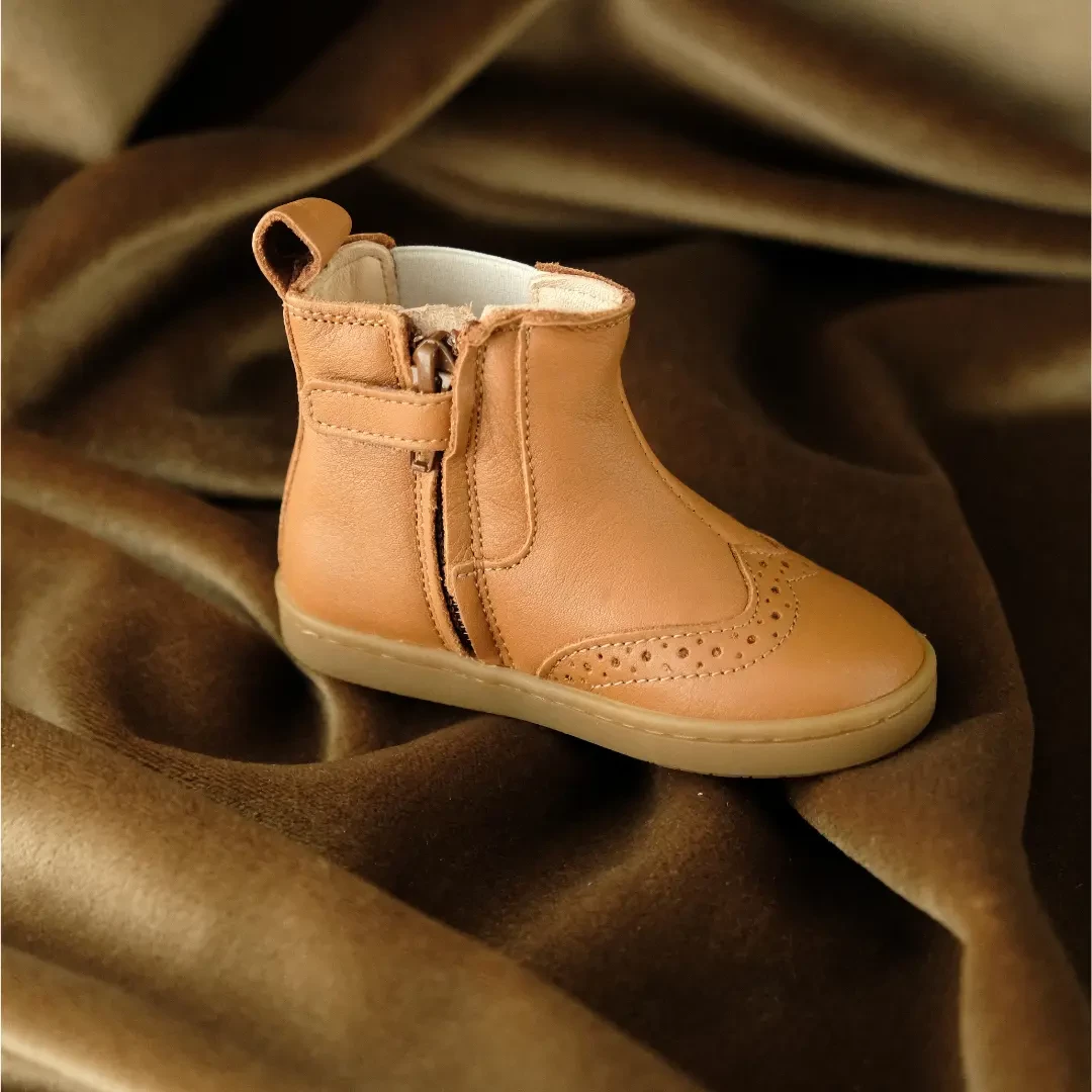 Chaussures premiers pas Axelle marron - chocolat