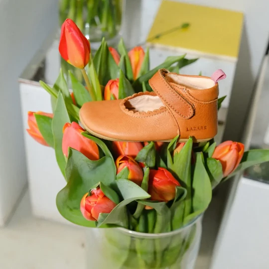 Chaussons bébé Céleste calvados