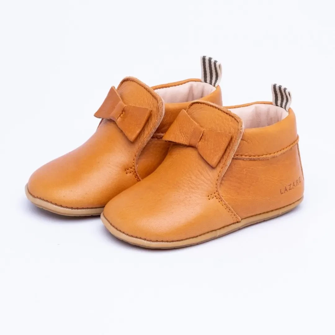 Chausson bébé discount en cuir