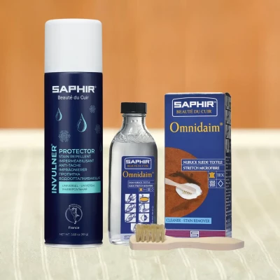 Kit entretien daim/nubuck Saphir