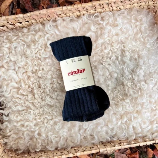 Duo de collants en laine mérinos Condor