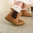 Chaussures premiers pas Axelle marron - chocolat