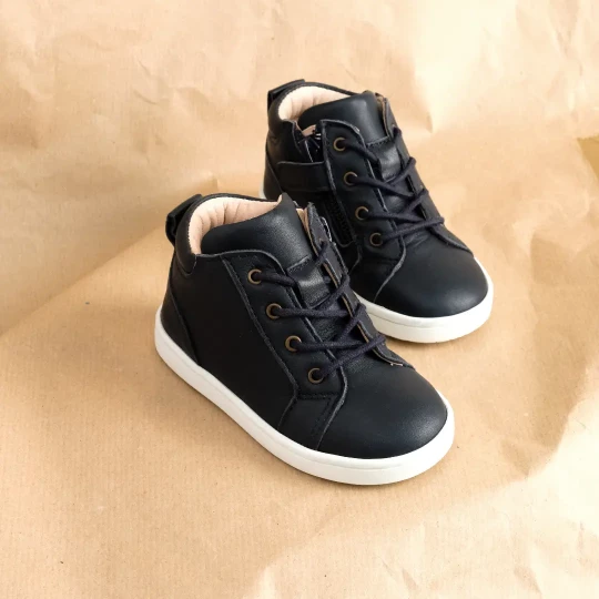 Chaussures premiers pas Auguste marine Lazare Kids Shoes