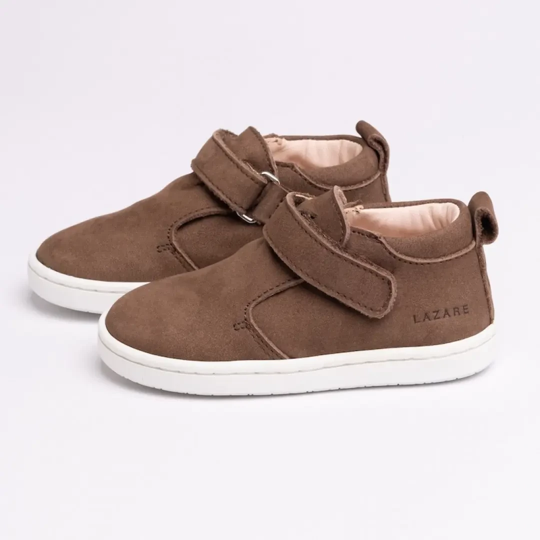 Chaussures premiers pas Jules taupe nubuck