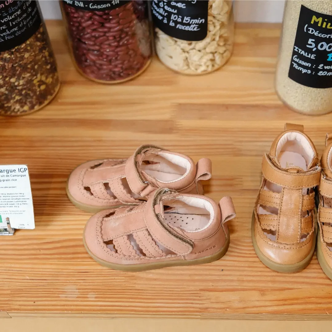 Chaussures premiers pas June Nude