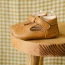 Chaussons bébé César marron