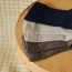 Trio de chaussettes beige-taupe-marine