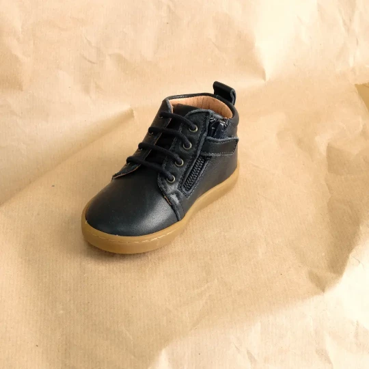 Chaussures premiers pas Aristide bleu marine