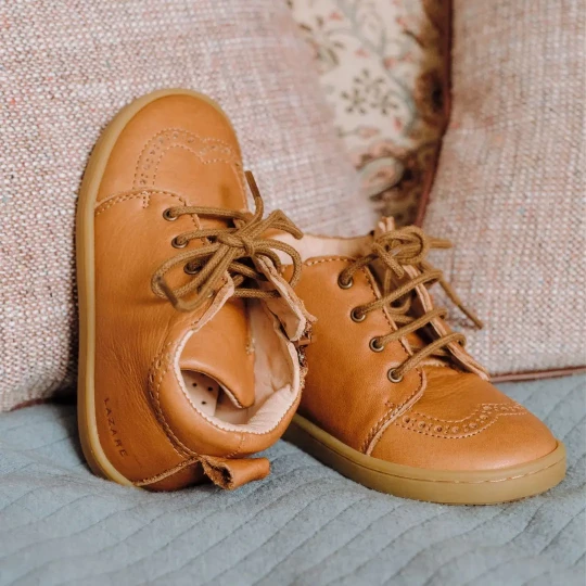 Chaussures premiers pas Alphonse marron Lazare Kids Shoes