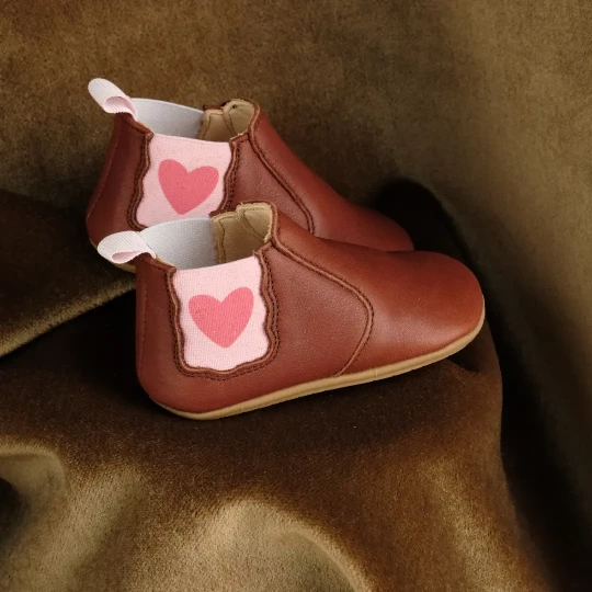 Chaussons bébé Oscar Coeur