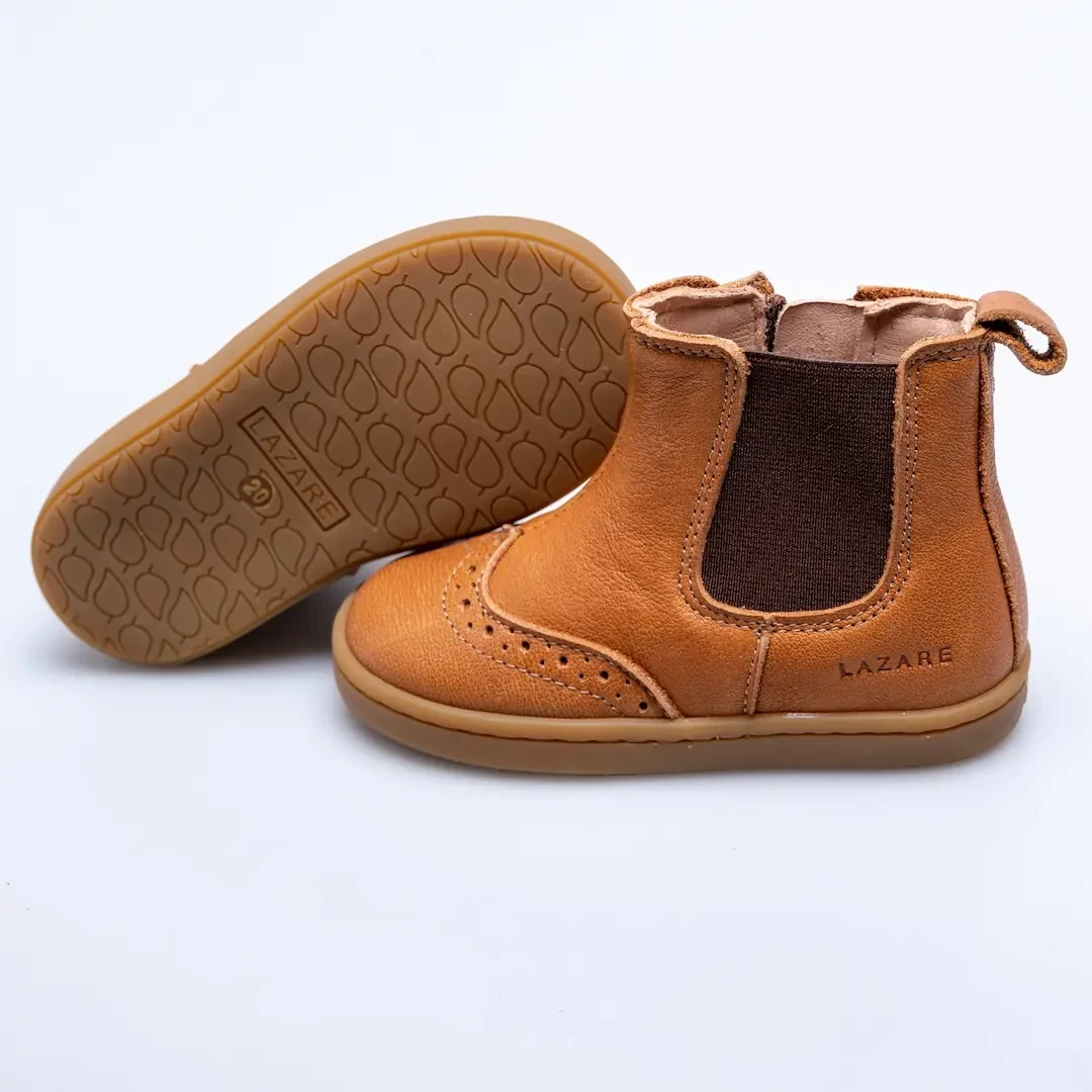 Chaussures premiers pas Alphonse marron - Lazare Kids Shoes