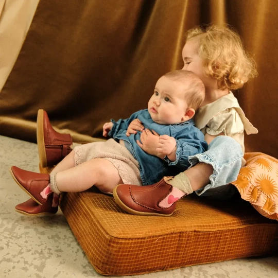 Chaussons bébé Oscar Coeur