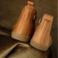Chaussures premiers pas Axelle marron - chocolat