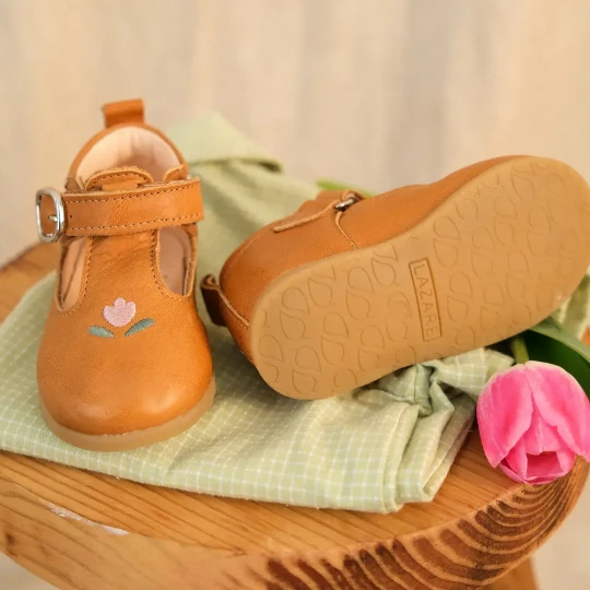Chaussures premiers pas Arthur Tulipes