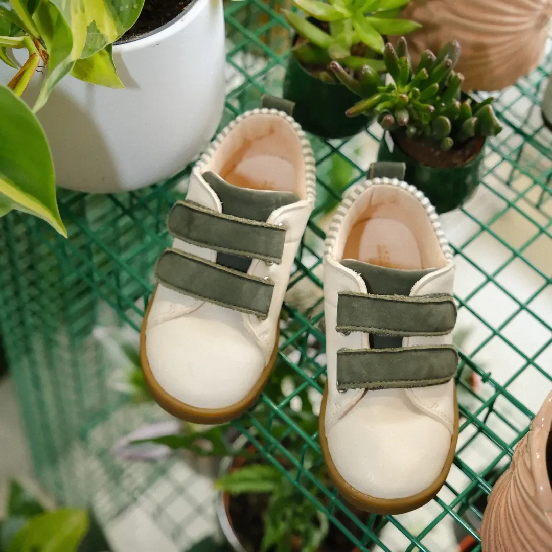 Chaussures premiers pas Mahaut Sauge