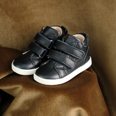 Chaussures premiers pas Hector bleu marine