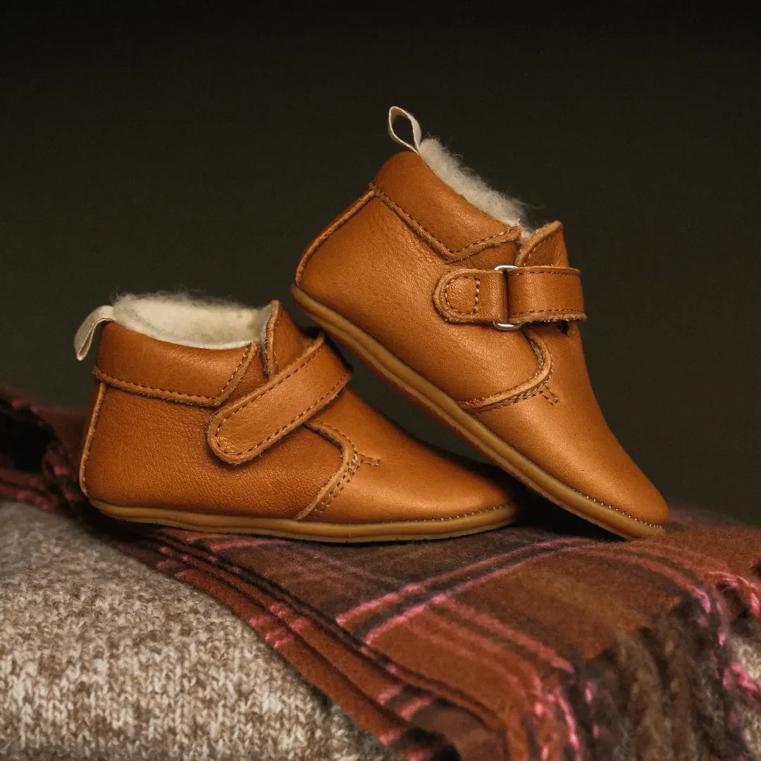 Chaussures ultra souple Achille fourrées Lazare Kids