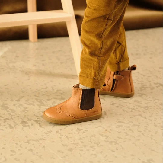 Chaussures premiers pas Axelle marron - chocolat