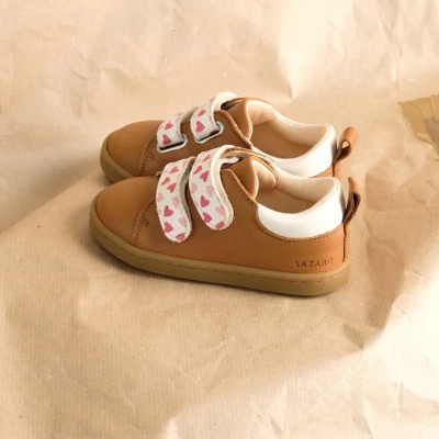 Chaussures premiers pas Mahaut Coeurs