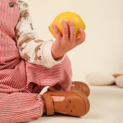 Chaussures premiers pas bébé cuir souple Lazare, du 20 au 24