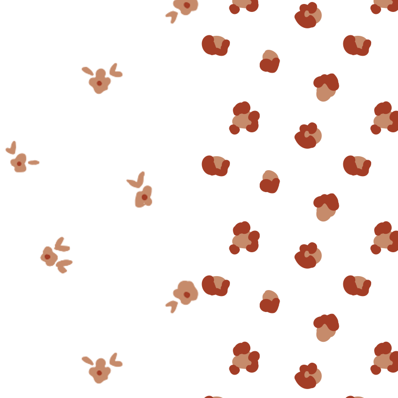Fleurs des champs - léopard