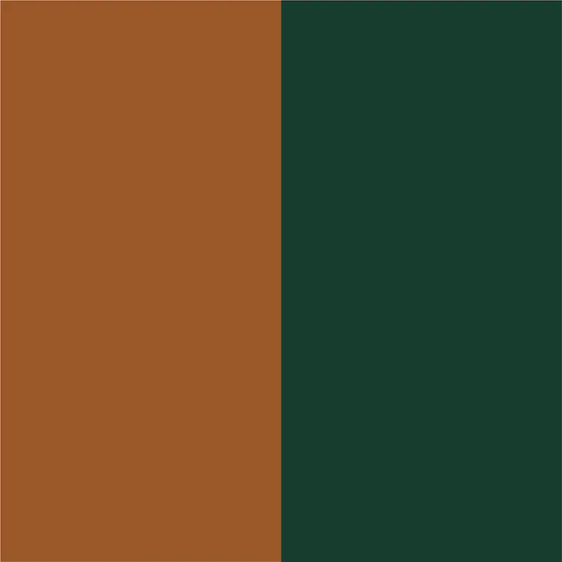 Caramel nubuck - vert bouteille