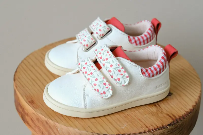 Chaussures premiers pas Mahaut tulipes