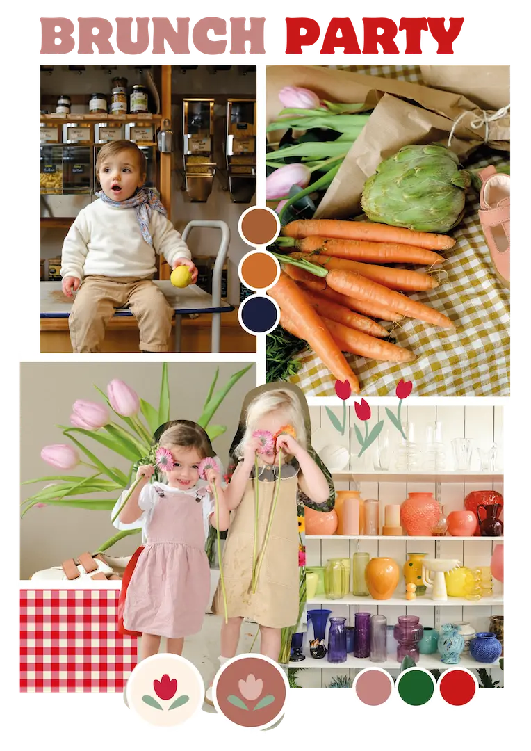 mood board lazare collection été 25