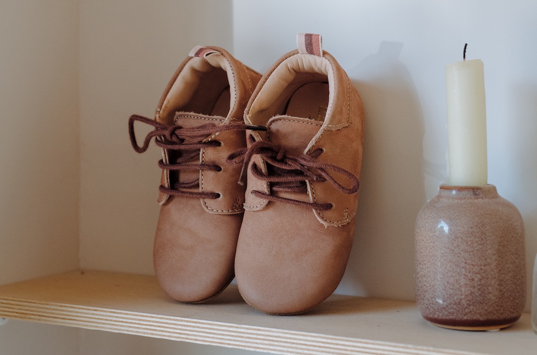 Chaussons bébé colombe cadeau naissance