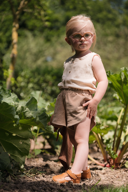 chaussons bébé ouvert