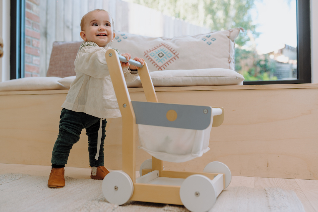 Chaussons bébé fille rose - Un grand marché