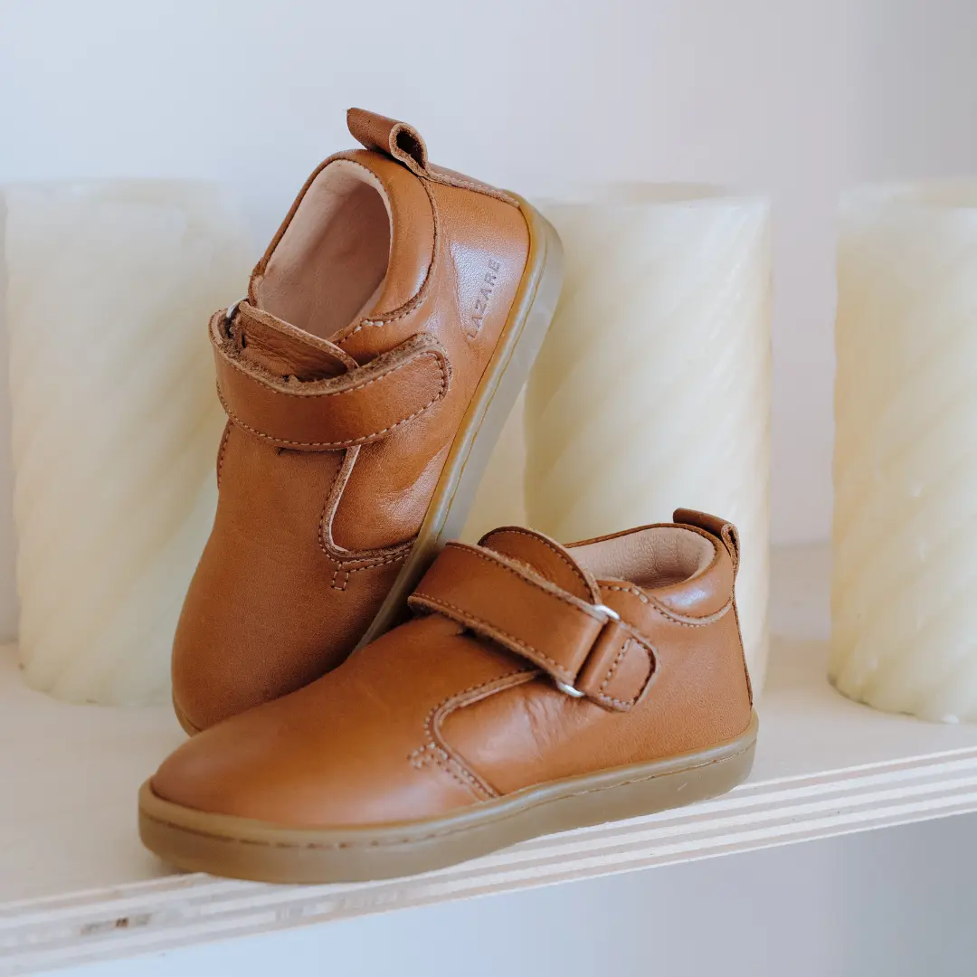 Chaussures premiers pas Jules marron Lazare Kids Shoes