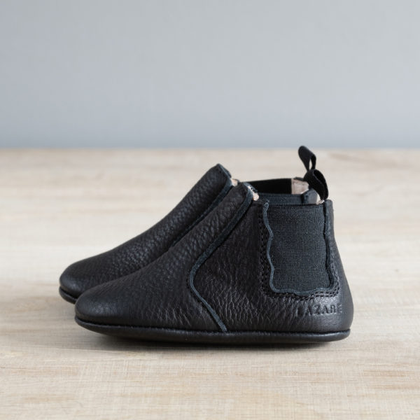 Chaussons Bebe Oscar Noir Lazare Kids Shoes Chaussons Bebe Oscar Noir Lazare Kids Shoes