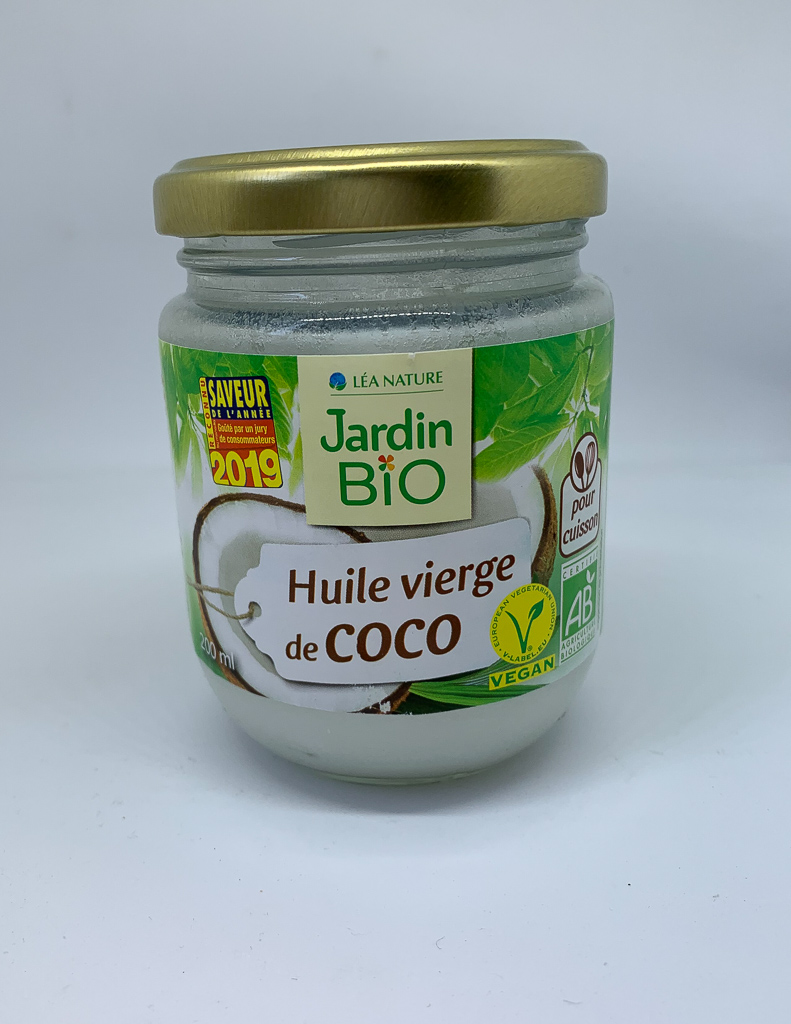 huile de coco en pot pour imperméabiliser le cuir