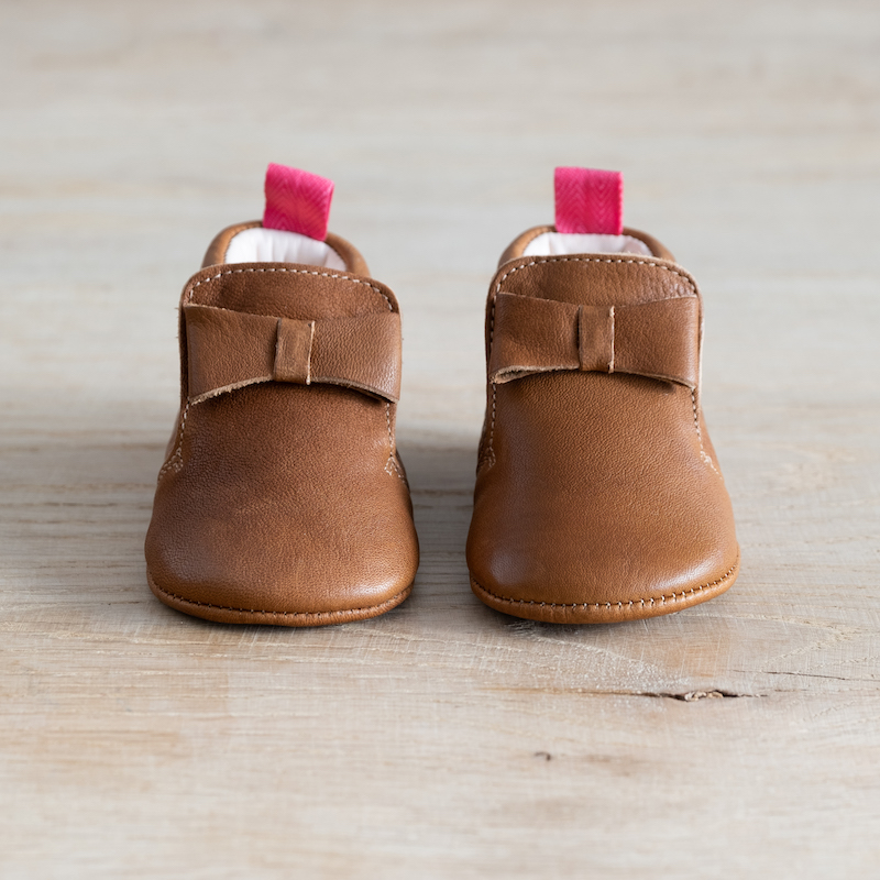 Chaussons Bebe Arielle Marron Lazare Kids Shoes